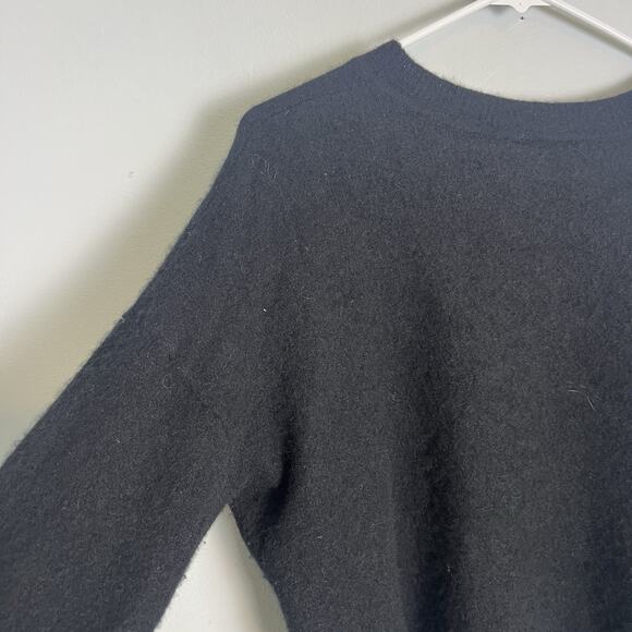 41 Hawthorn Women's 100% Cashmere Crew Neck Sweater Black Sz XXL Quite Luxury - Picture 14 of 15